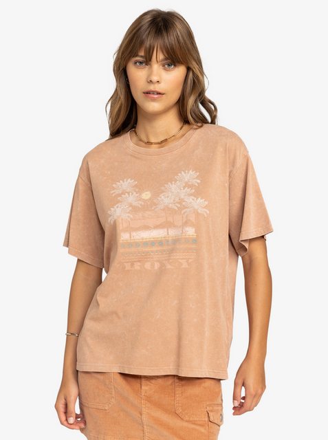 Roxy T-Shirt Roxy T-Shirt Moonlight Sunset Camel L günstig online kaufen