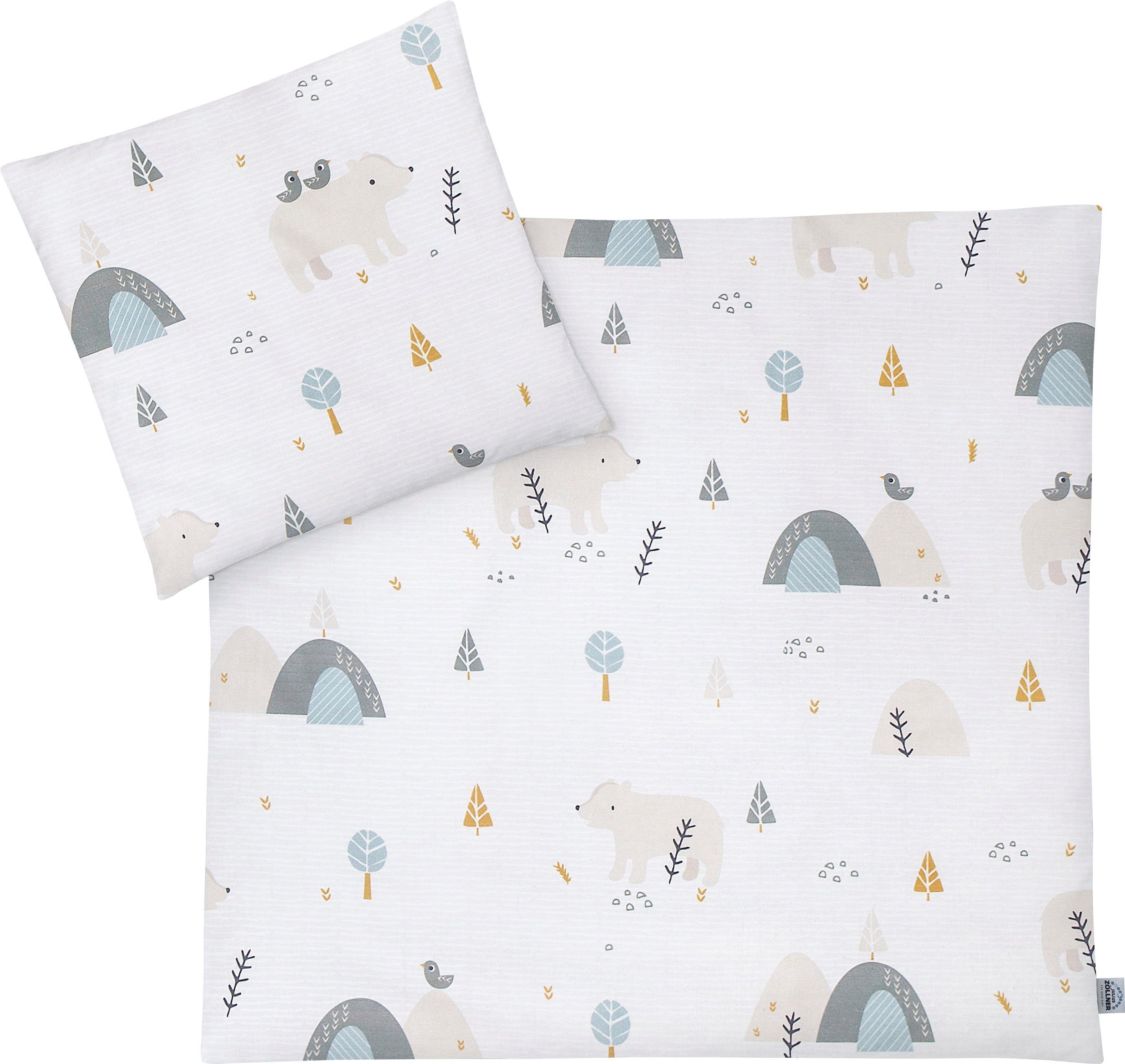 Julius Zöllner Kinderbettwäsche Mountain Bear, Renforcé, günstig online kaufen