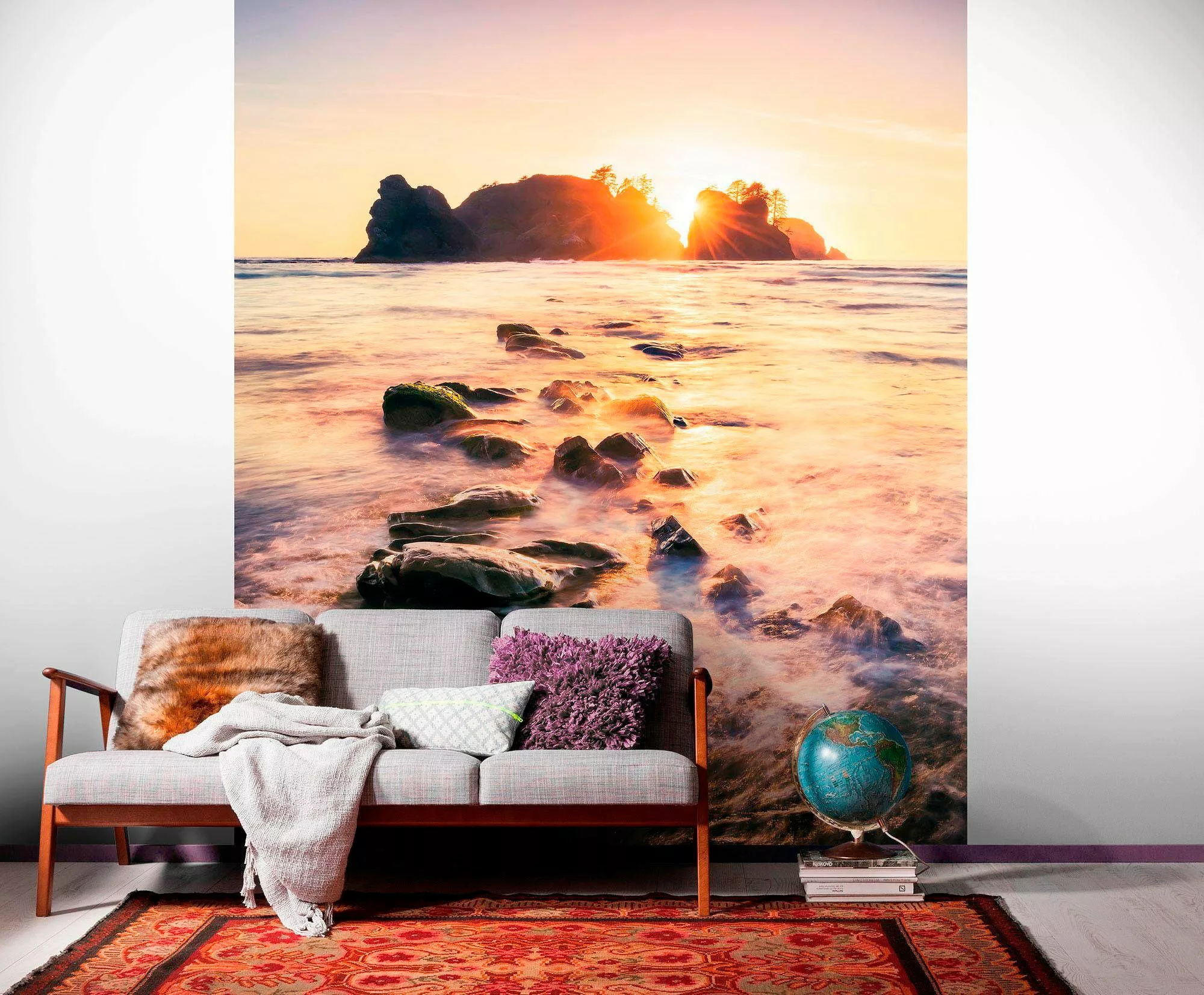 Komar Vliestapete »Island Dreaming«, 200x250 cm (Breite x Höhe), Vliestapet günstig online kaufen