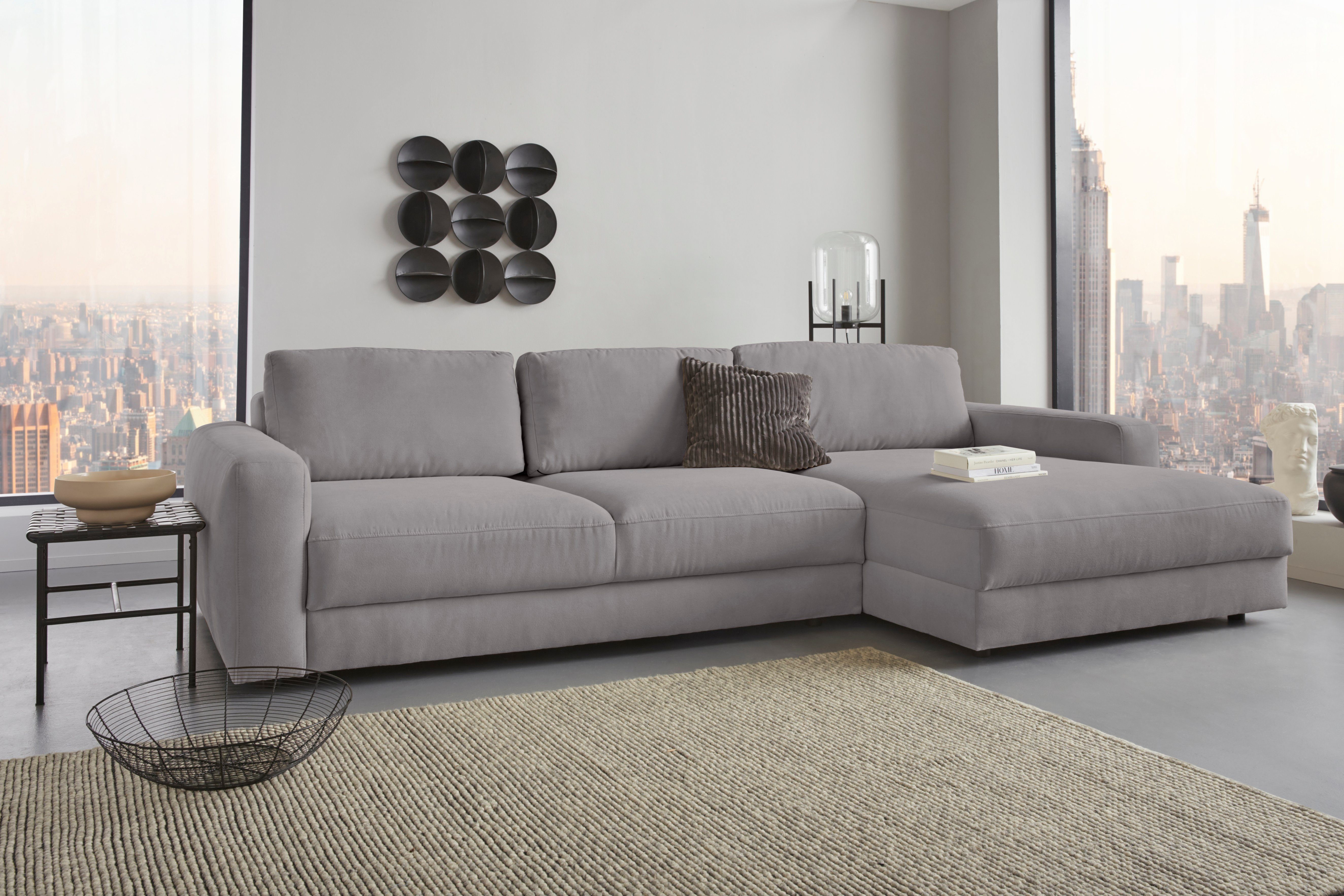 Places of Style Ecksofa "Bloomfield, elegant, viel Platz, Mega Couch, Breit günstig online kaufen