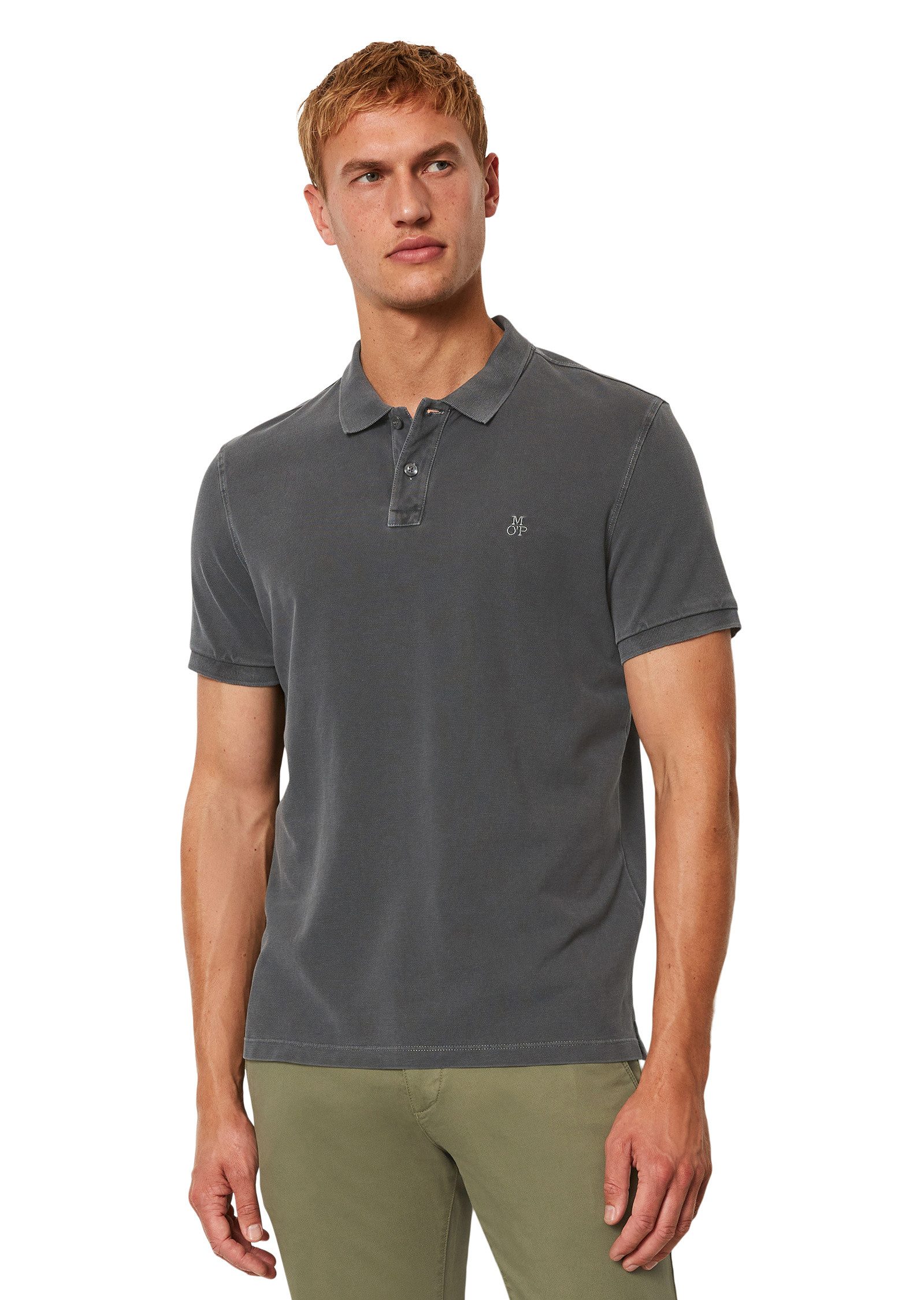 Marc O'Polo Poloshirt aus Bio-Baumwolle günstig online kaufen