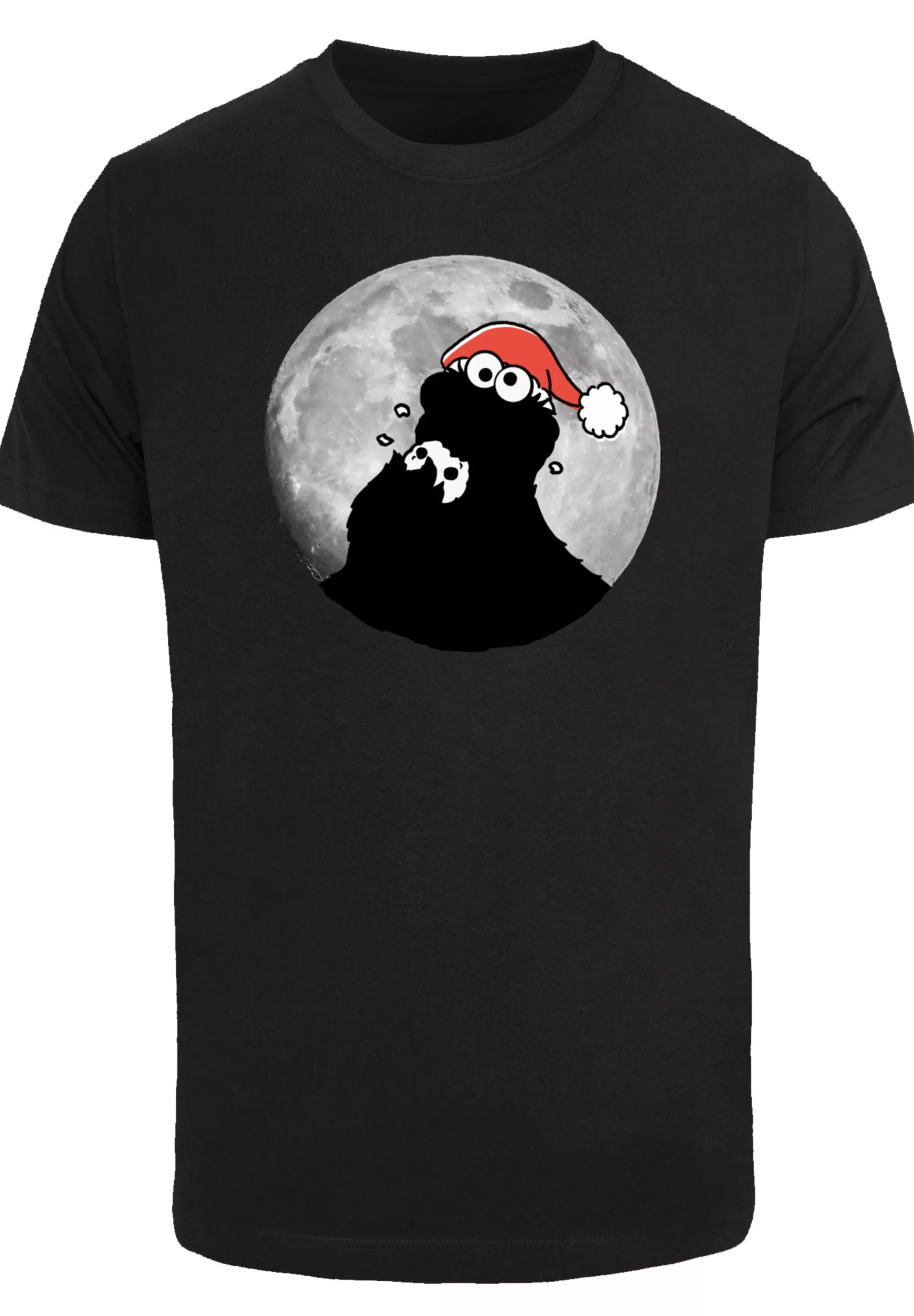 F4NT4STIC T-Shirt "Krümelmonster Weihnachten", Premium Qualität günstig online kaufen