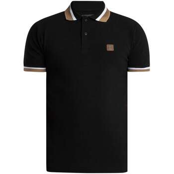 Trojan  Poloshirt Poloshirt mit Ottoman-Ripp und Jacquard-Besatz günstig online kaufen