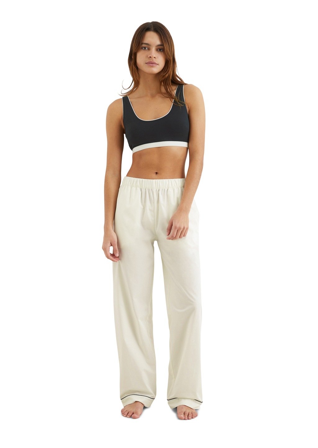Marc OPolo Loungehose "Mix & Match Poplin", mit breitem, elastischem Bund günstig online kaufen