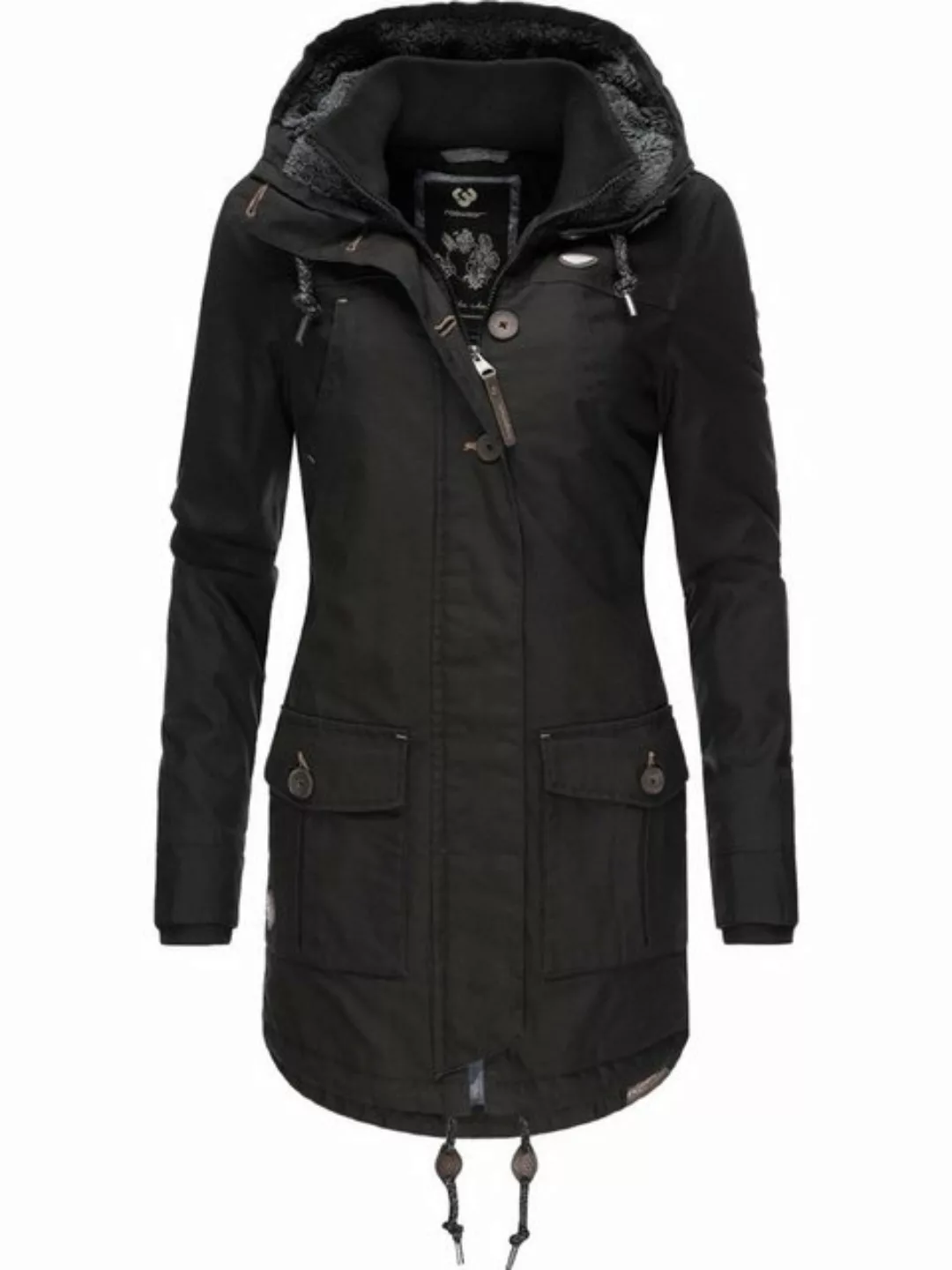 Ragwear Wintermantel Jane II Intl. sportlicher Damen Winterparka mit Kapuze günstig online kaufen