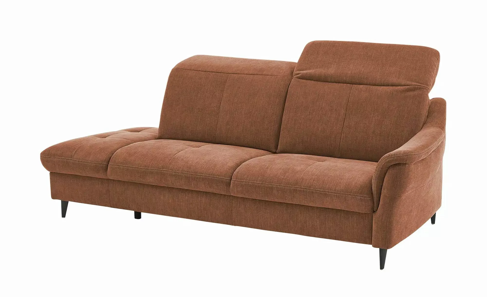 meinSofa Recamiere  Ellen ¦ orange ¦ Maße (cm): B: 219 T: 102.0 Polstermöbe günstig online kaufen