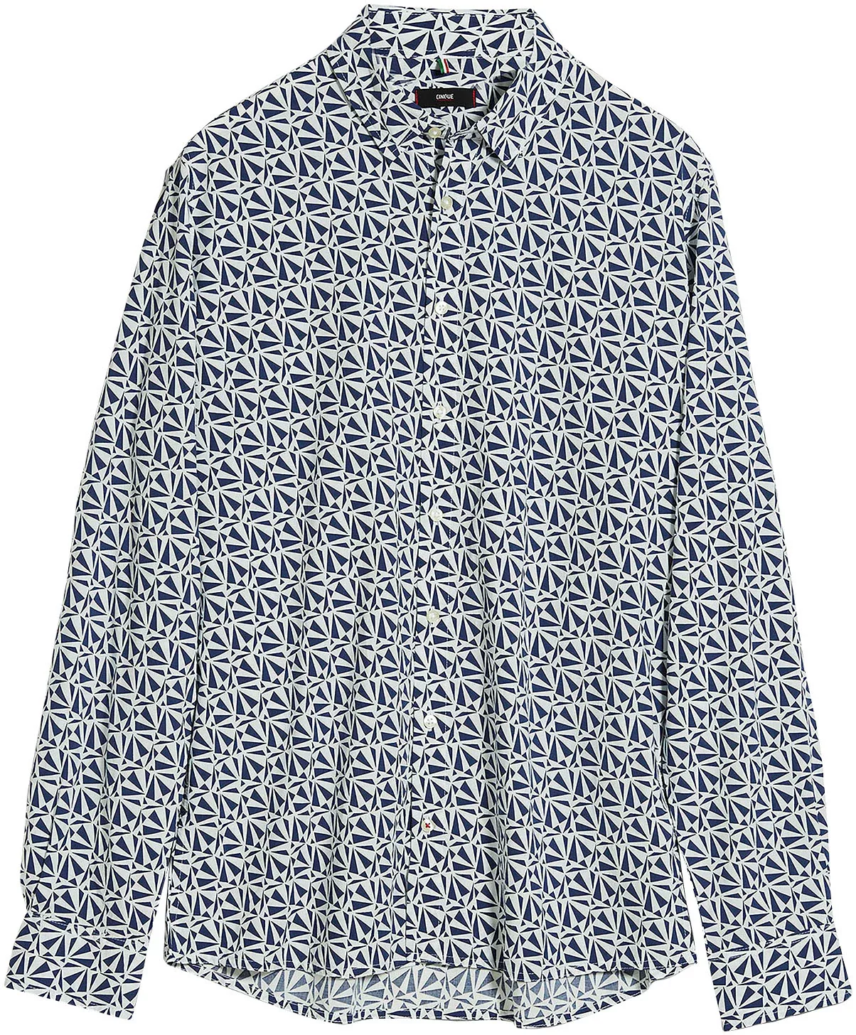 Cinque Langarmhemd CISPACE-L mit modischem Muster günstig online kaufen