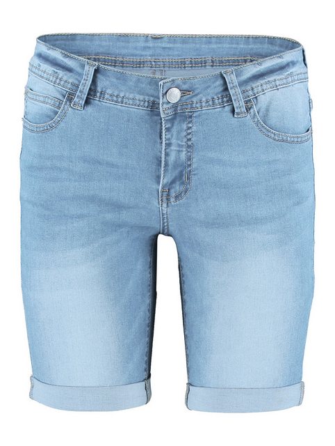 HaILY’S Boyfriend-Jeans Shorts Denim Mid Waist Bermudas 7446 in Blau günstig online kaufen