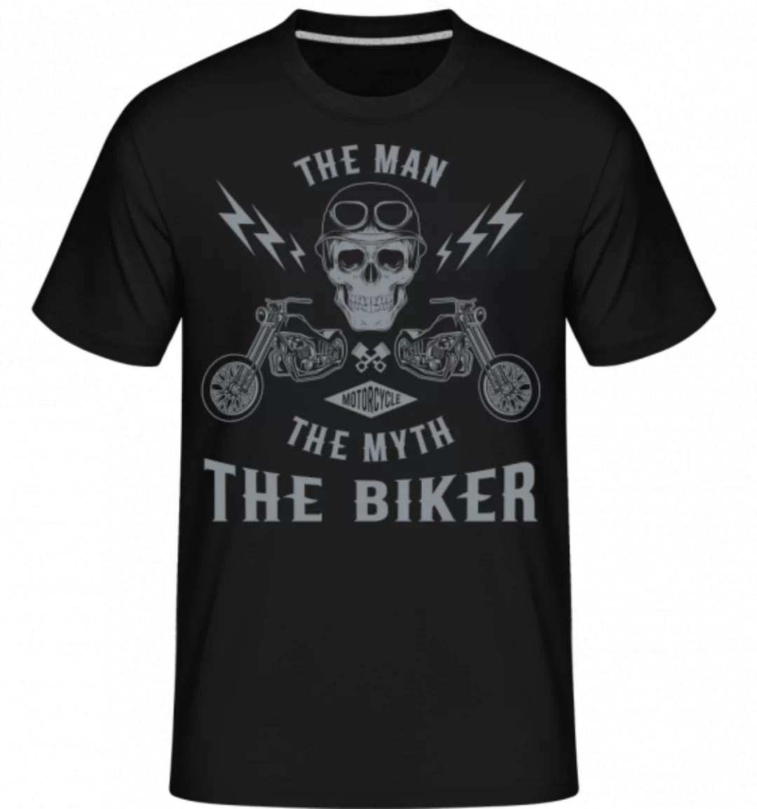 The Man The Myth The Biker · Shirtinator Männer T-Shirt günstig online kaufen