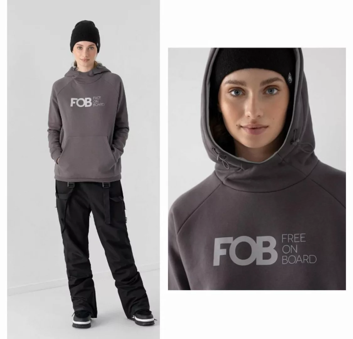 4F Strickfleecejacke FOB - Damen Sweat Pullover 4F Hoodie günstig online kaufen