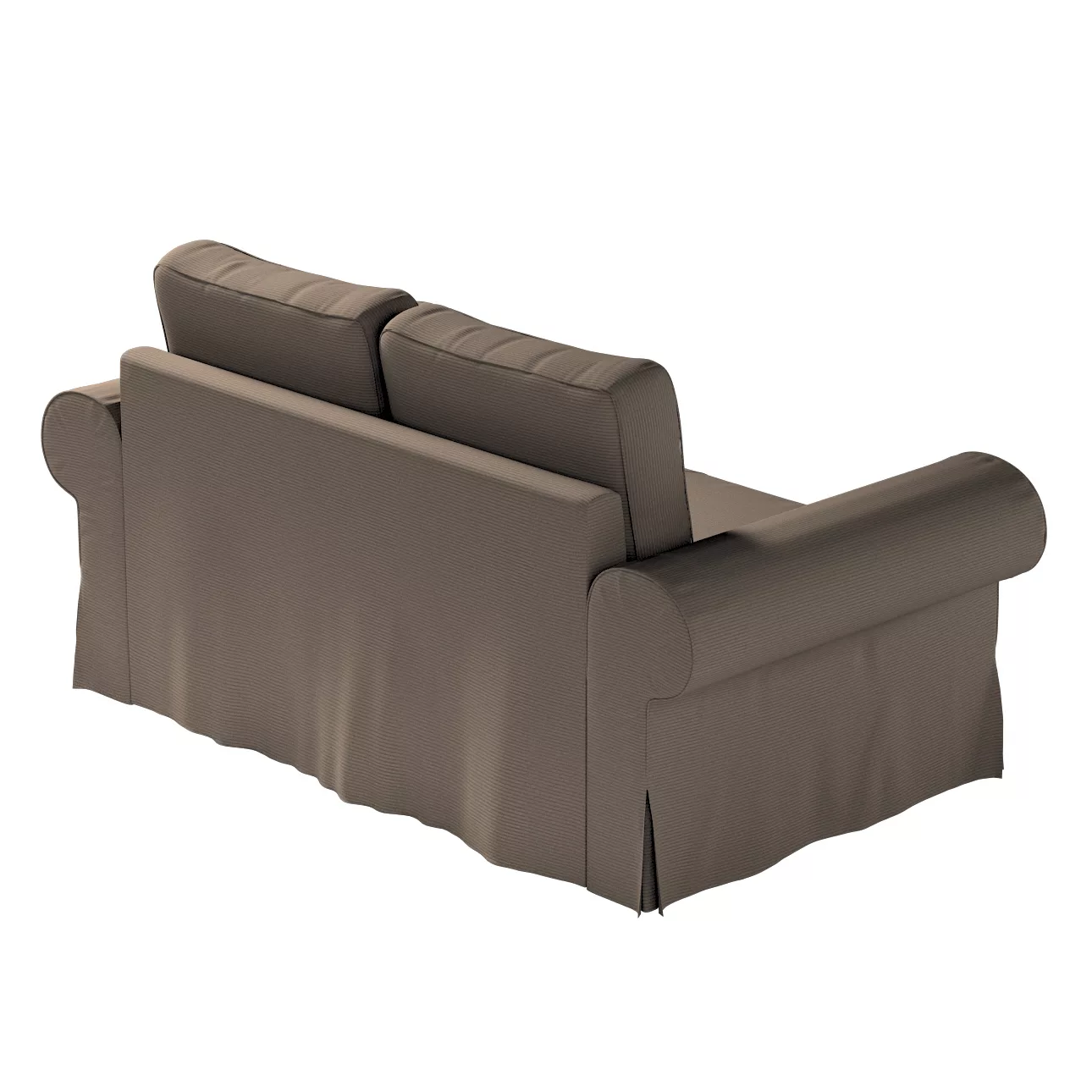 Bezug für Backabro 2-Sitzer Sofa ausklappbar, braun, Bezug für Backabro 2-S günstig online kaufen