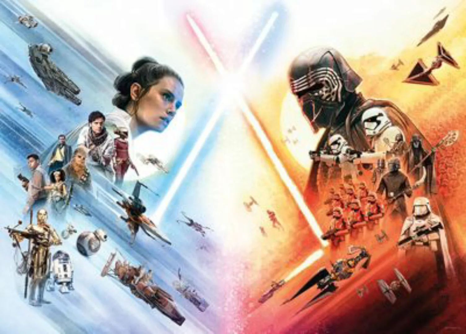 KOMAR Wandbild - Star Wars Movie Poster - Größe: 70 x 50 cm mehrfarbig Gr. günstig online kaufen