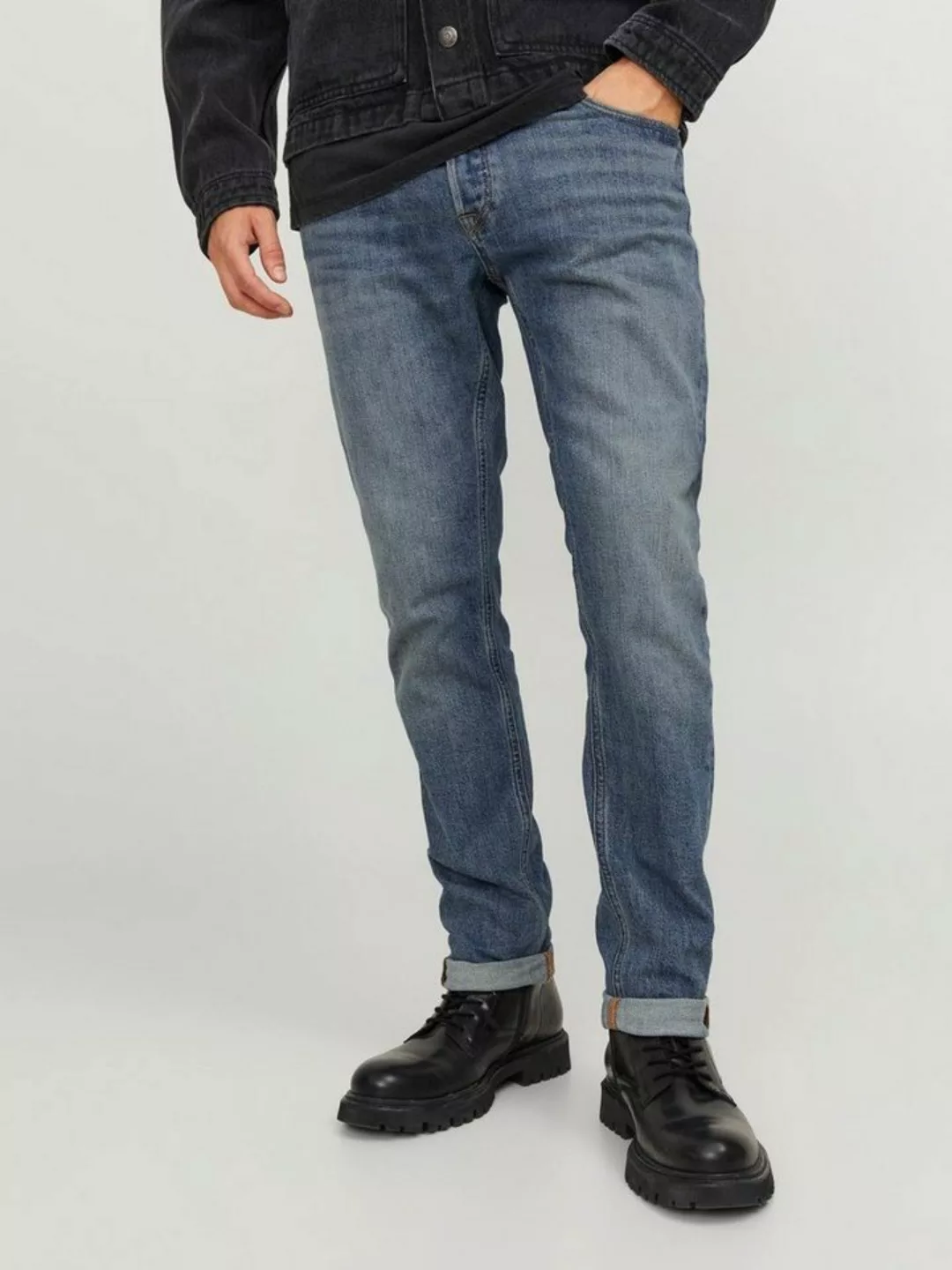 Jack & Jones Slim-fit-Jeans JJIGLENN JJCOLE AM 171 SN günstig online kaufen