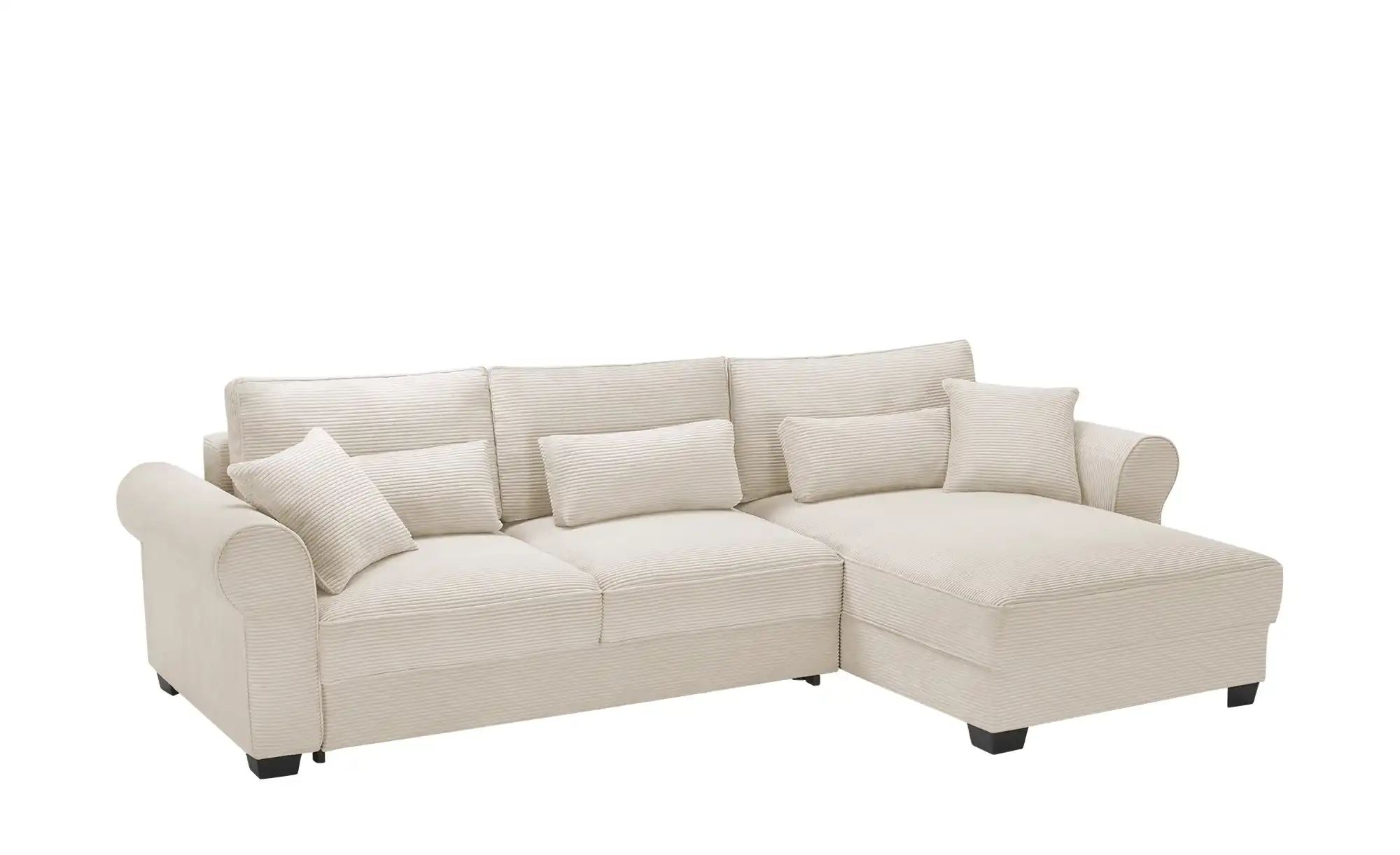 uno Ecksofa beidseitig montierbar Angelina groß ¦ creme ¦ Maße (cm): B: 318 günstig online kaufen