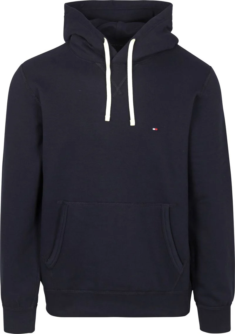 Tommy Hilfiger Hood Essential Small Flag Navy - Größe XL günstig online kaufen