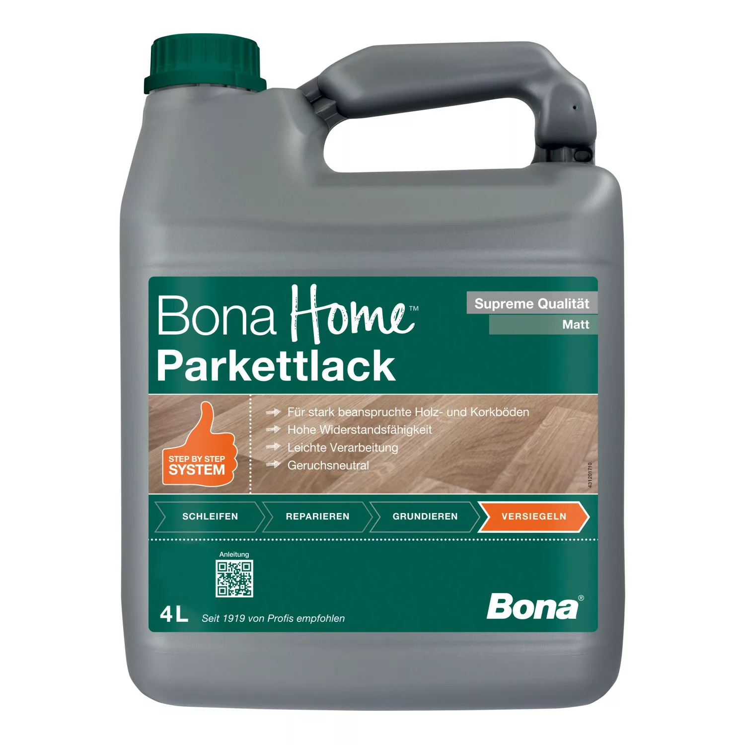 Bona Home Parkettlack Supreme matt 4 l günstig online kaufen