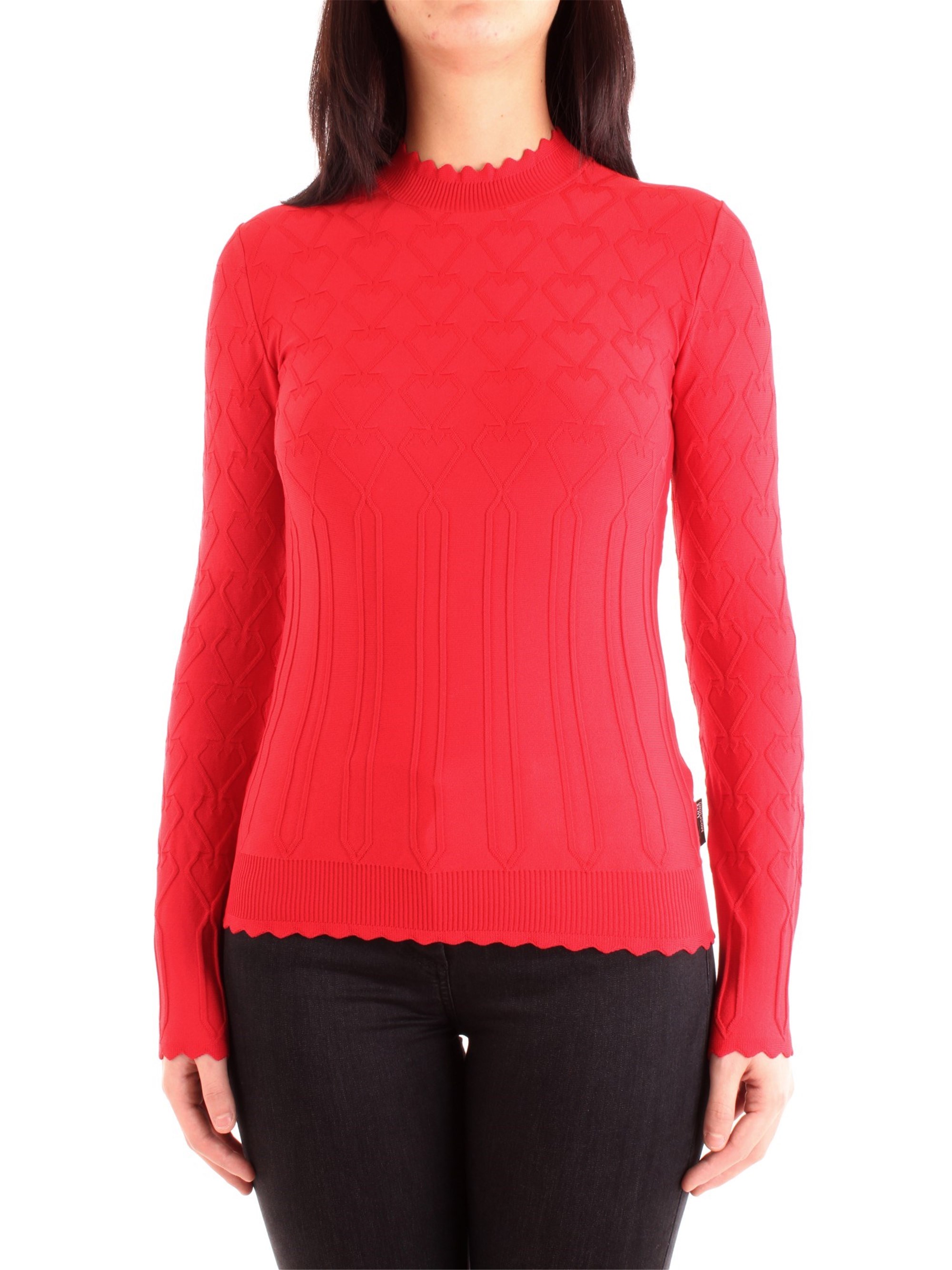 LOVE MOSCHINO Sweatshirt Damen rot günstig online kaufen
