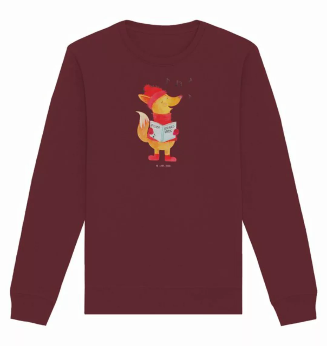 Mr. & Mrs. Panda Longpullover Größe M Fuchs Sänger - Burgundy - Geschenk, P günstig online kaufen