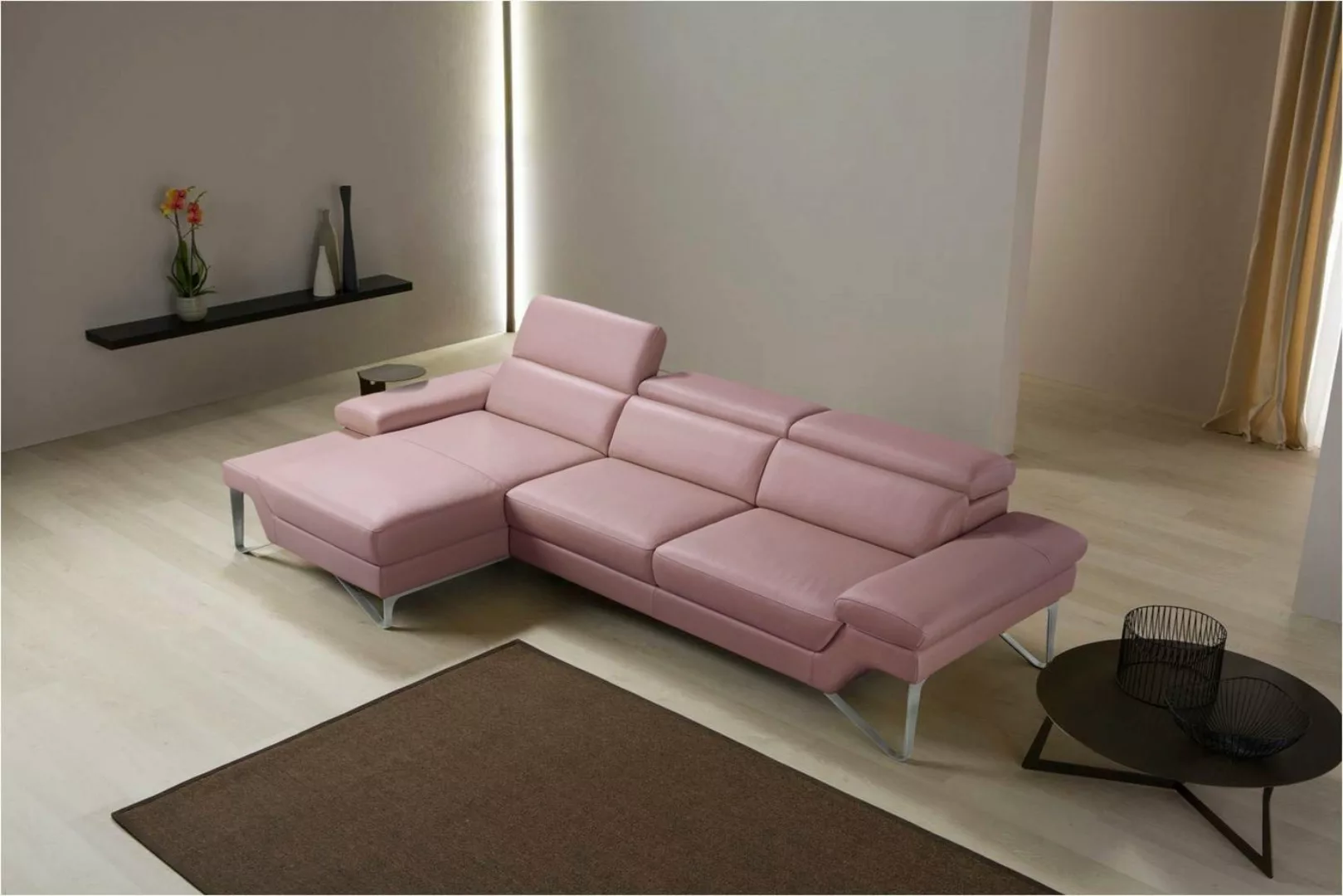 Egoitaliano Ecksofa Princess, elegantes Designsofa mit erstklassigem Sitzko günstig online kaufen