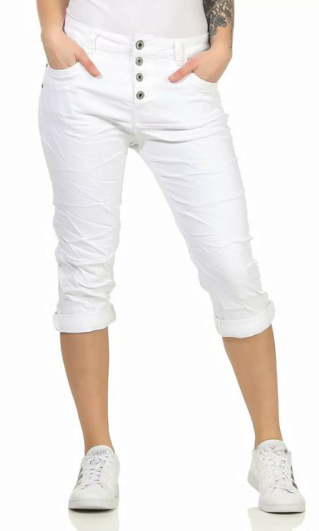 Karostar Caprijeans Karostar Capri 93 Weiß 36 günstig online kaufen