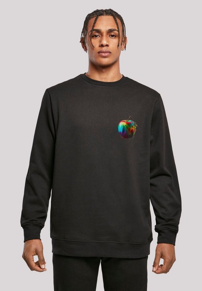 F4NT4STIC Kapuzenpullover Colorfood Collection - Rainbow Apple Print günstig online kaufen