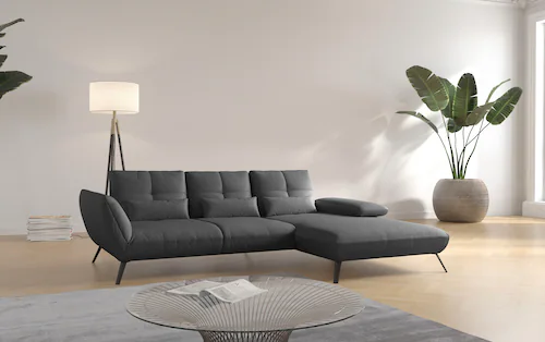 Places of Style Ecksofa "Mikado", mit Click&Seat Schnellbefestigungssystem günstig online kaufen