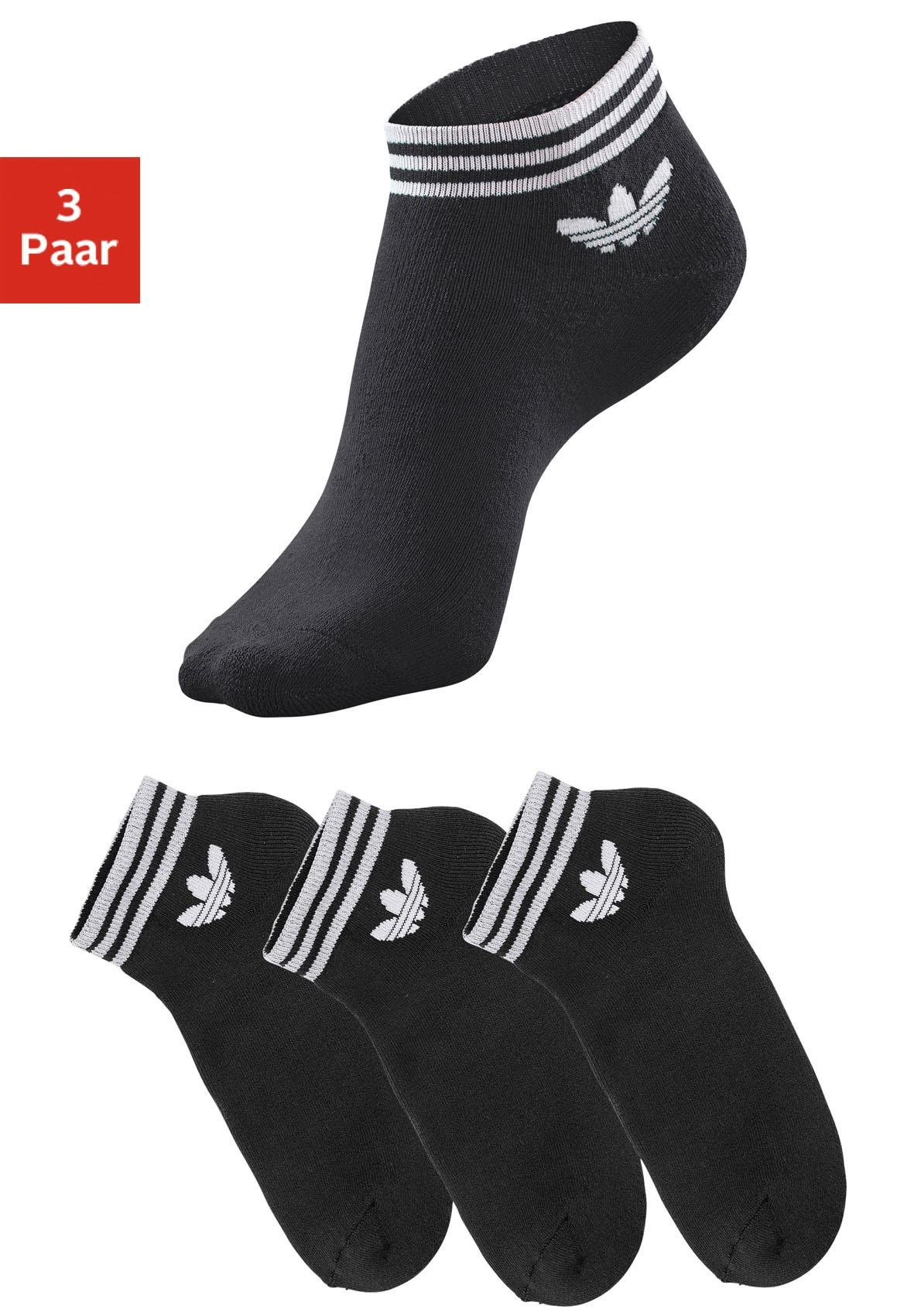 adidas Originals Sportsocken "TREFOIL ANKLE, 3 PAAR" günstig online kaufen