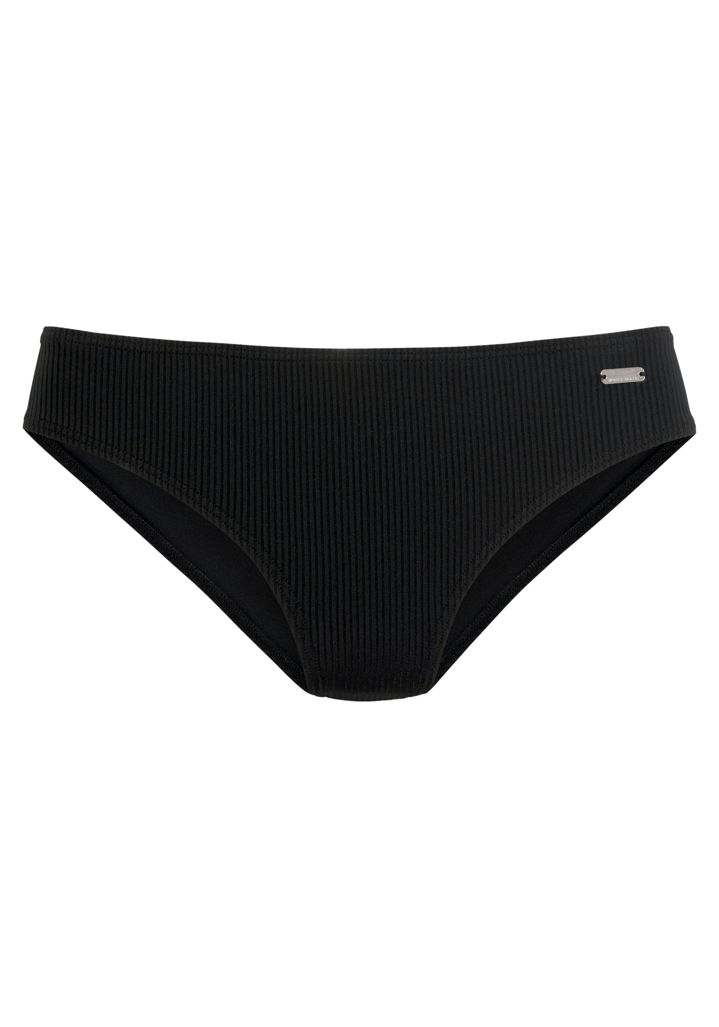 Venice Beach Bikini-Hose Lucky aus gerippter günstig online kaufen