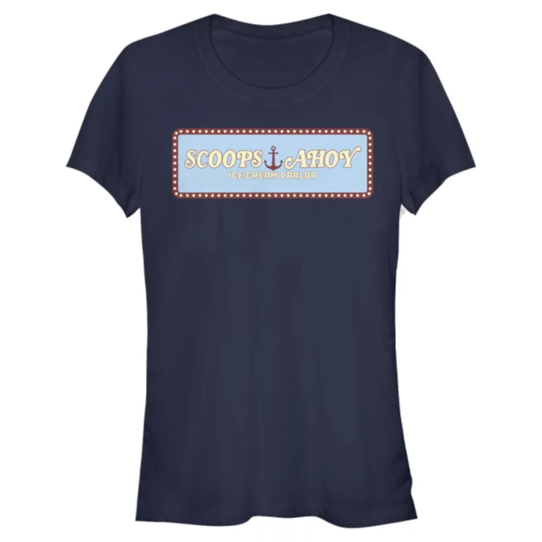 Netflix - Stranger Things - Logo Scoops Ahoy Panel - Frauen T-Shirt günstig online kaufen