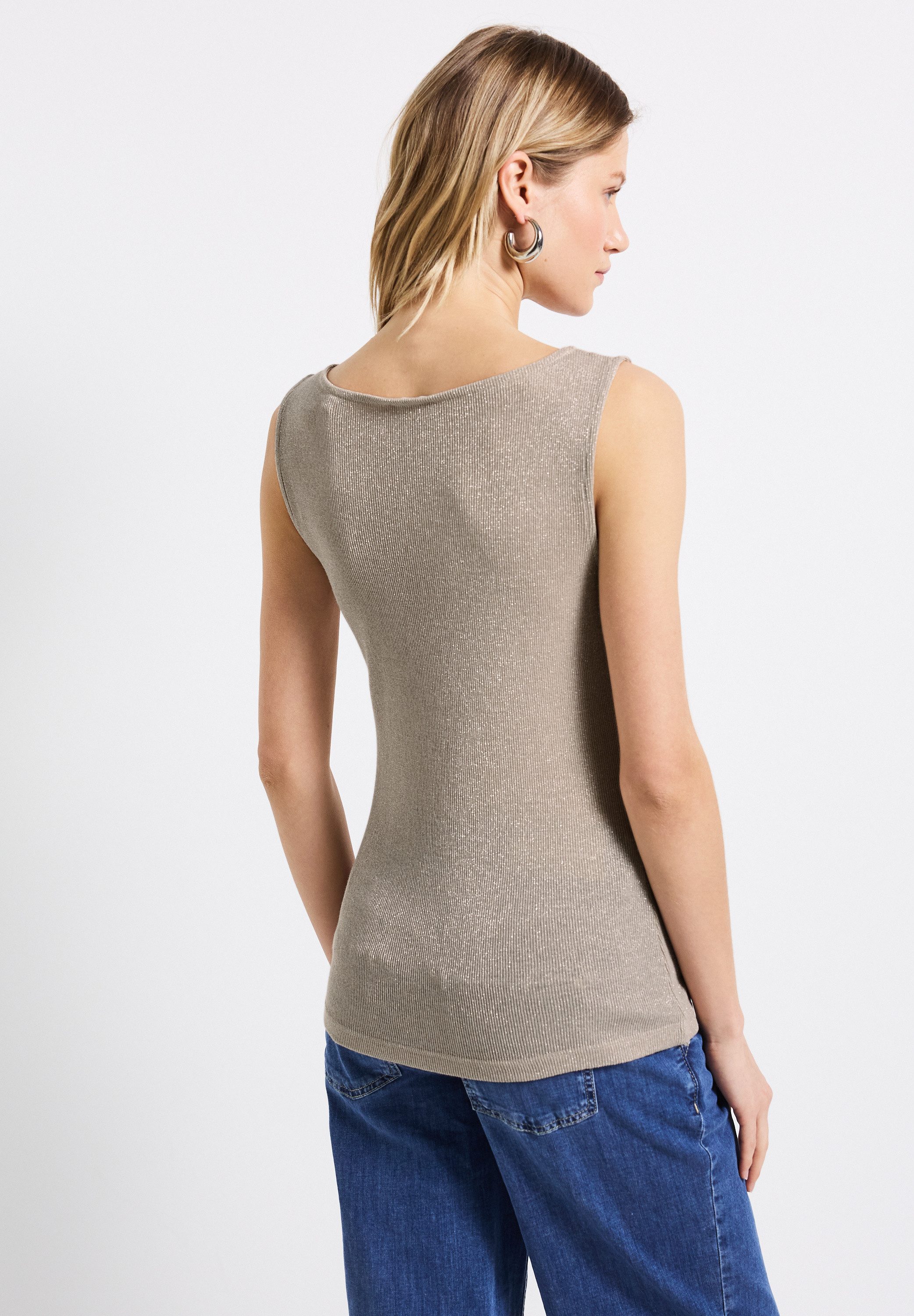 STREET ONE T-Shirt, mit U-Boot-Ausschnitt günstig online kaufen