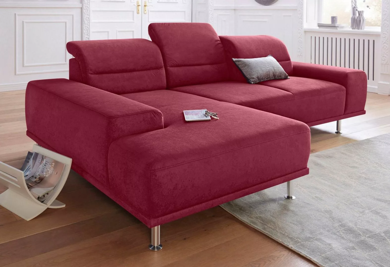 sit&more Ecksofa Mariola L-Form, mit Recamiere und Federkern, inklusive Sit günstig online kaufen