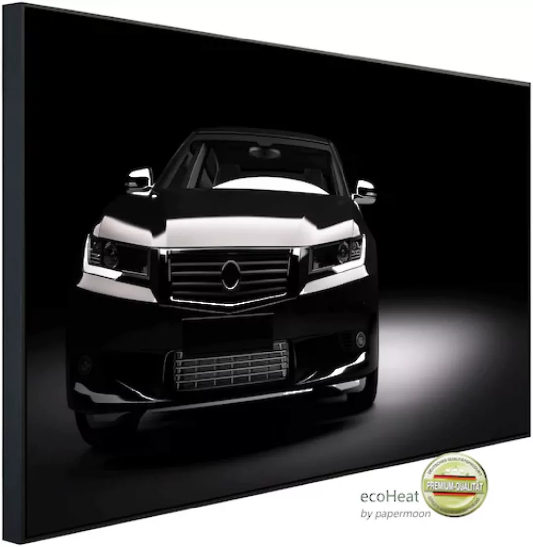 Papermoon Infrarotheizung »Schwarzes Auto im Rampenlicht« günstig online kaufen