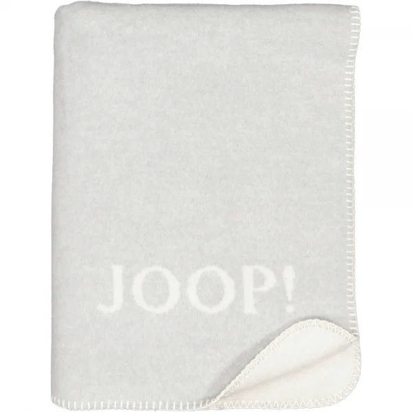 JOOP! Wohndecke Melange-Doubleface - Größe: 150x200 cm - Farbe: Stein-Silbe günstig online kaufen