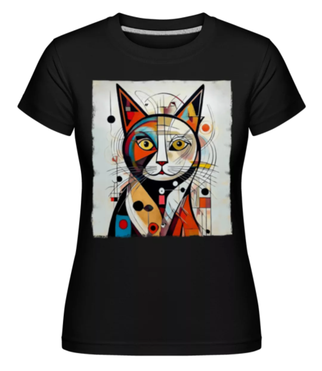 Kandinsky Katze · Shirtinator Frauen T-Shirt günstig online kaufen