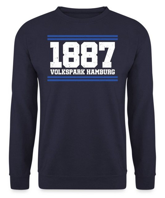Quattro Formatee Sweatshirt 1887 Volkspark - Hamburg Hafen Unisex Pullover günstig online kaufen