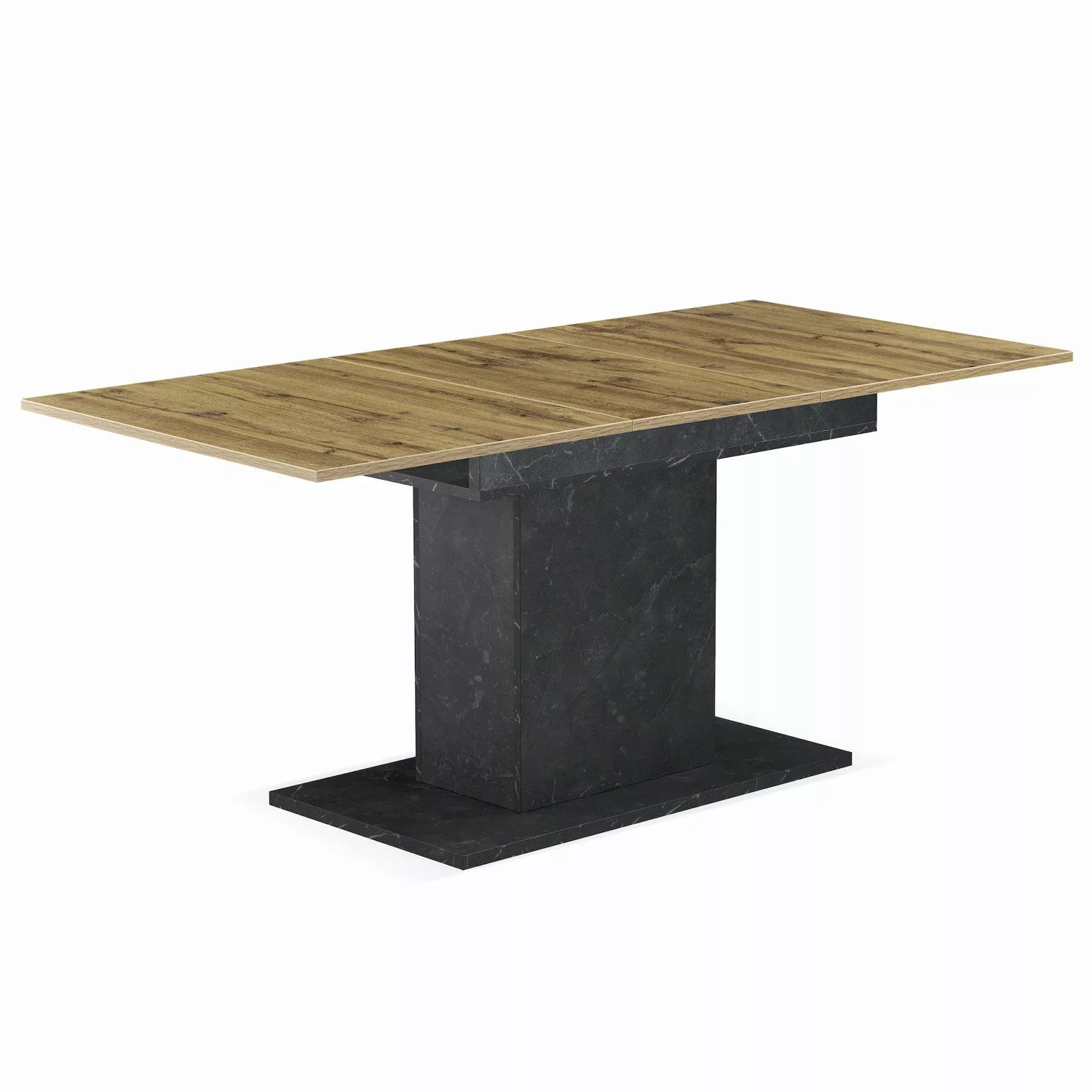 B&D home Säulen-Esstisch BOSCO, ausziehbar, 120-160cm, günstig online kaufen