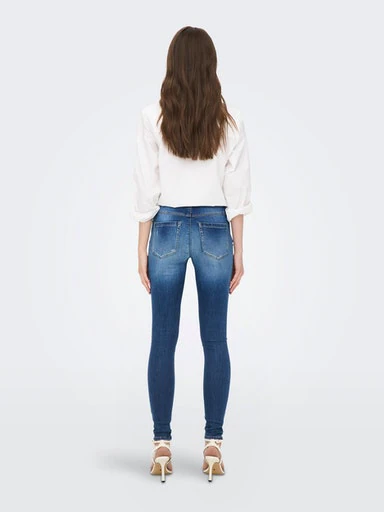 ONLY Skinny-fit-Jeans "ONLROYAL HW SKINNY DNM GENBOX" günstig online kaufen