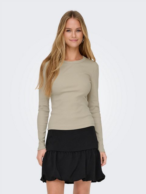 ONLY Langarmshirt ONLVAL L/S O-NECK TOP CC JRS günstig online kaufen