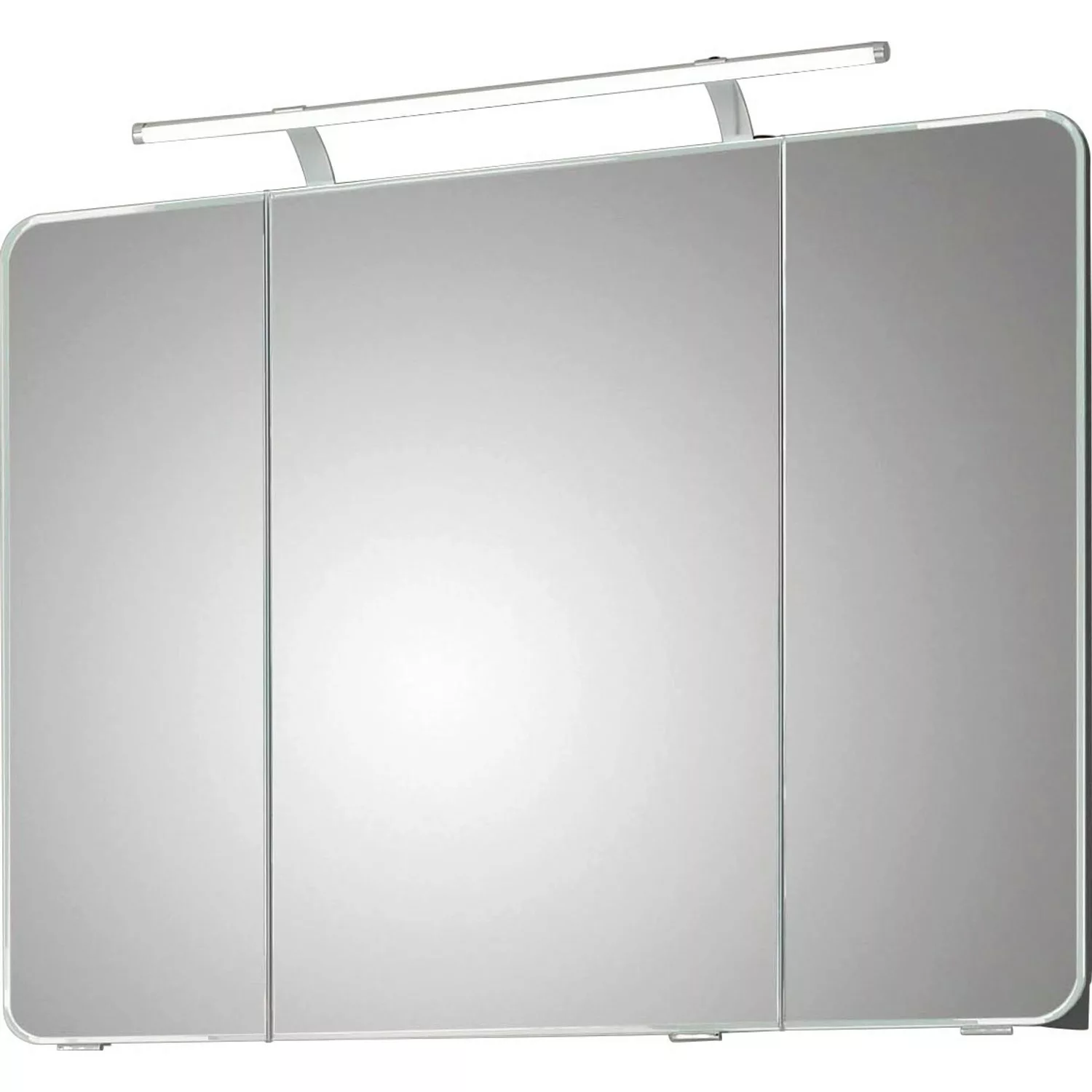 Saphir Spiegelschrank Serie 4005 Badezimmer-Spiegelschrank inkl. LED-Kranzb günstig online kaufen