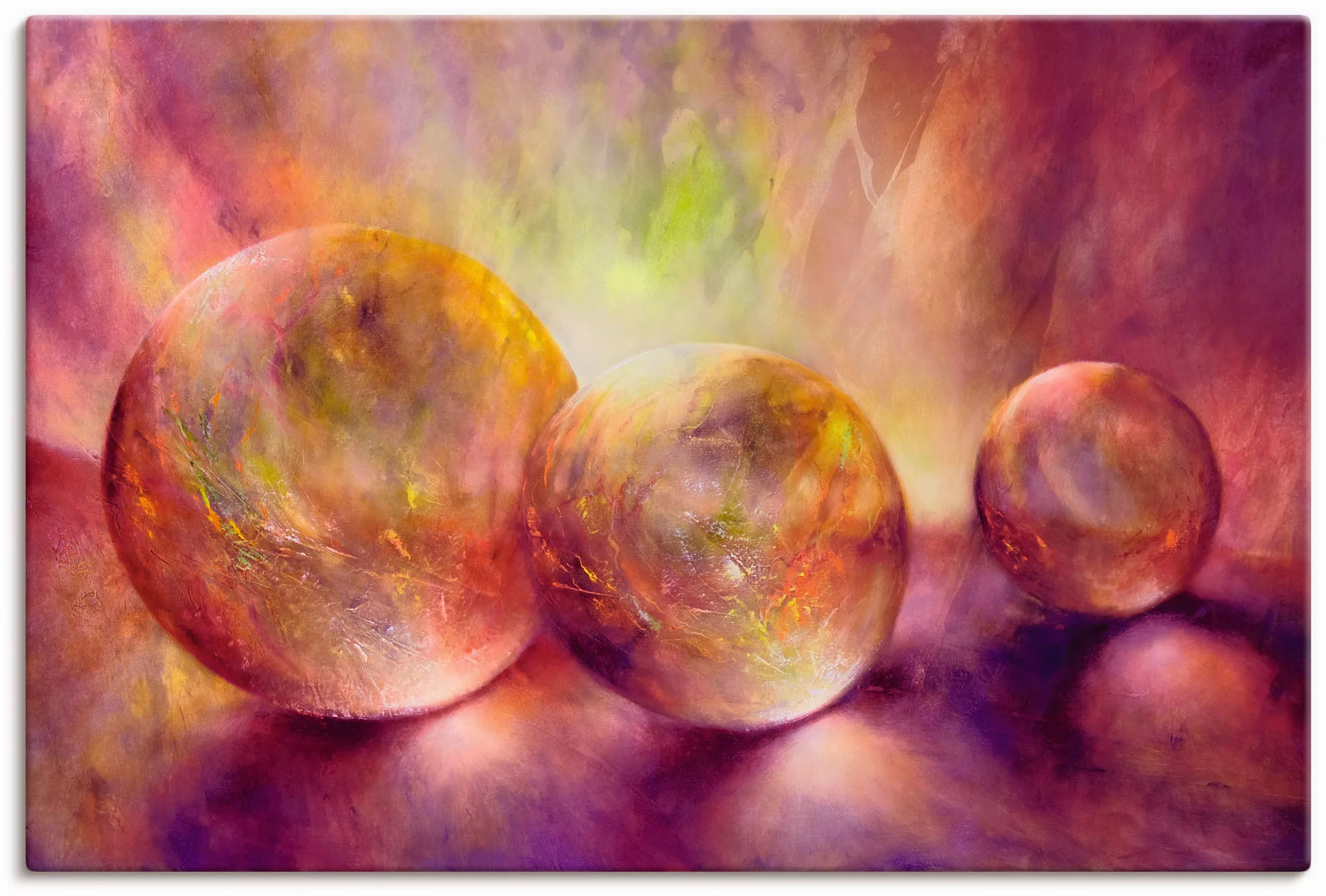 Artland Wandbild »Purpures Licht«, Muster, (1 St.), als Alubild, Outdoorbil günstig online kaufen
