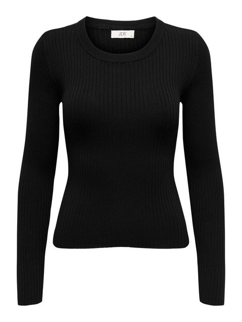 JACQUELINE de YONG Strickpullover Gestreifter Langarm Strickpullover Geripp günstig online kaufen