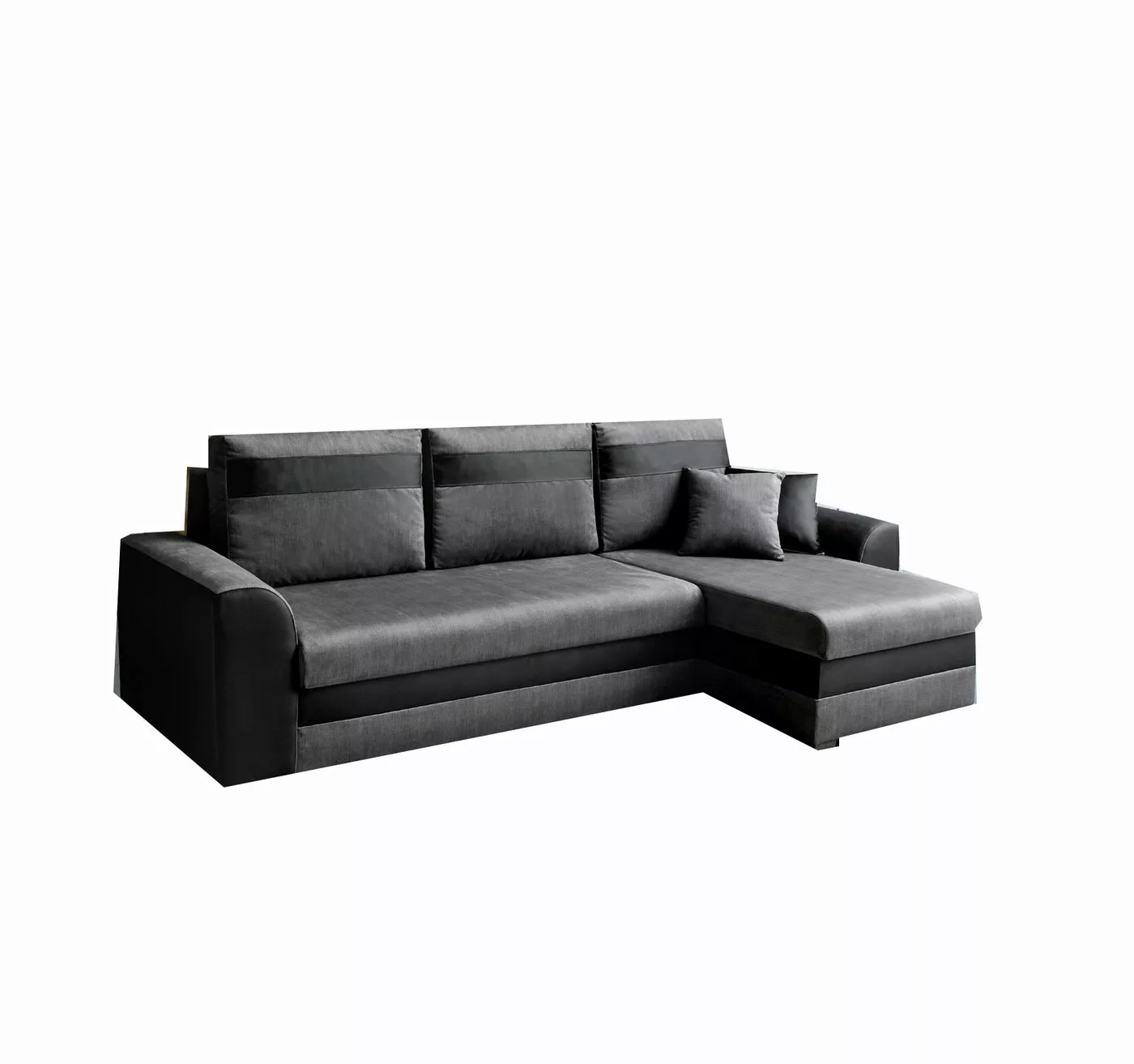 MOEBLO Ecksofa TOMMY, Eckcouch mit Bettfunktion Couch L-Form Polstergarnitu günstig online kaufen