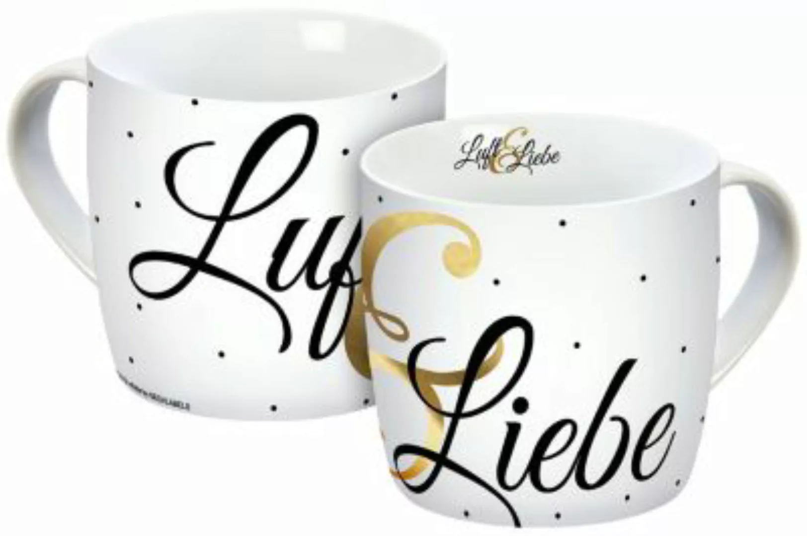 Geda Labels Tasse Luft & Liebe 300ml Echtgold Tassen günstig online kaufen