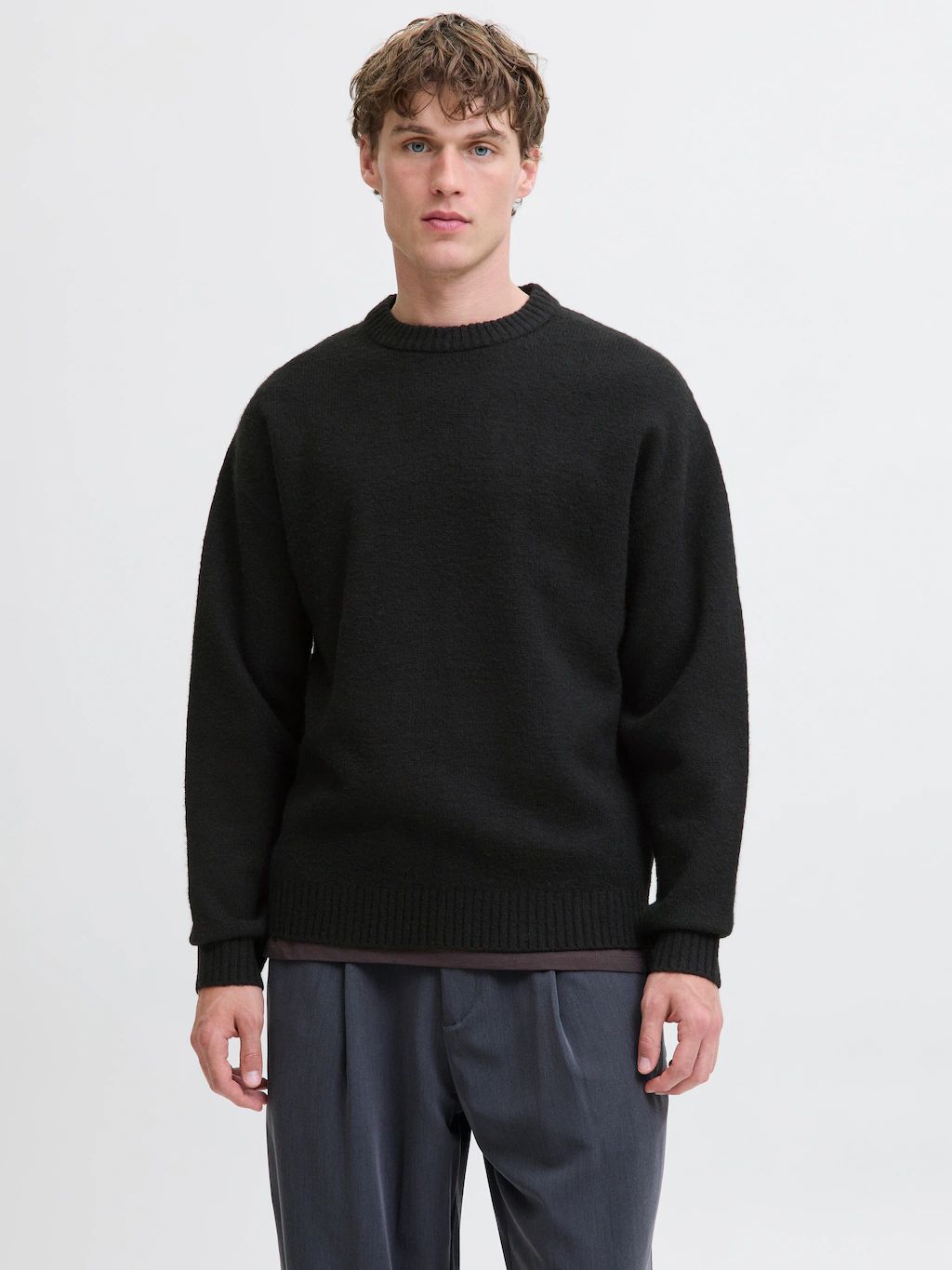 Jack & Jones Strickpullover "JJESOHO OLLIE KNIT CREW NECK SN" günstig online kaufen