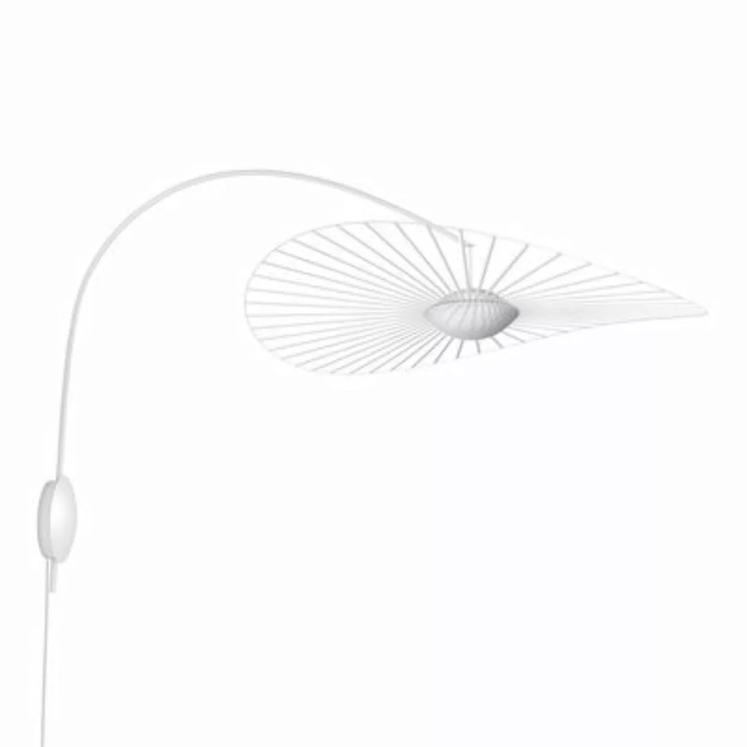 Wandleuchte Vertigo Nova LED plastikmaterial weiß / Ø 110 cm - Arm drehbar günstig online kaufen