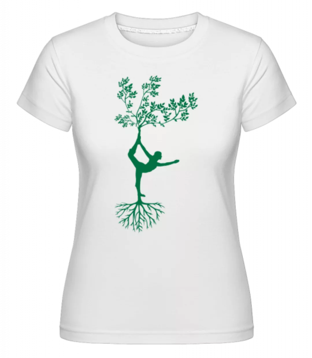 Yoga Harmonie Erde Baum · Shirtinator Frauen T-Shirt günstig online kaufen