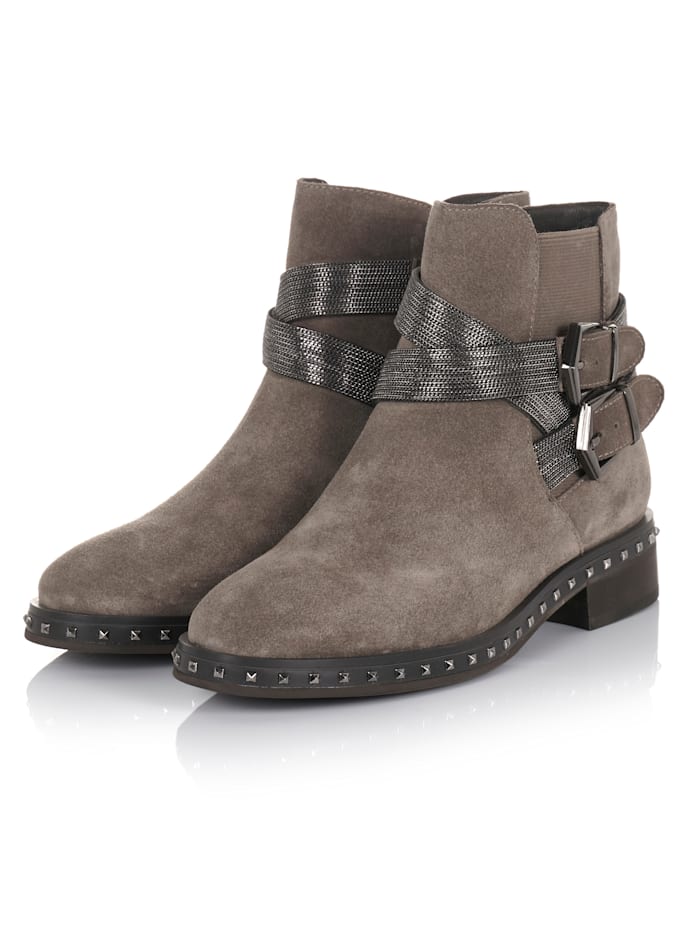 Stiefelette Alma en Pena Taupe günstig online kaufen