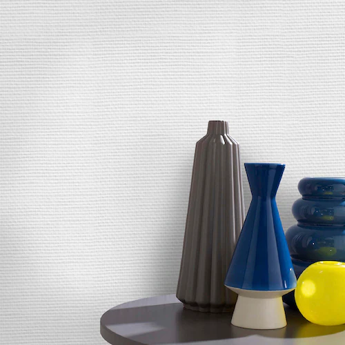 Isoliertapete »Fresco Vorgestrichen Glasfaservliestapete Rauten Weiss 25mx1 günstig online kaufen