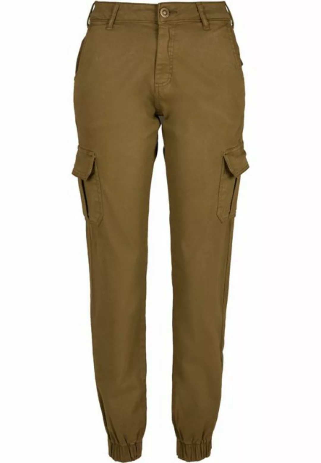 URBAN CLASSICS Cargohose Urban Classics Damen Ladies High Waist Cargo Pants günstig online kaufen