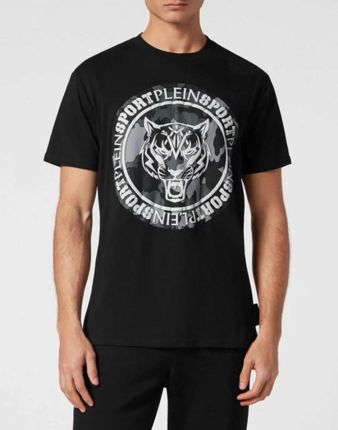 PLEIN SPORT T-Shirt T-Shirt Carbon Tiger günstig online kaufen